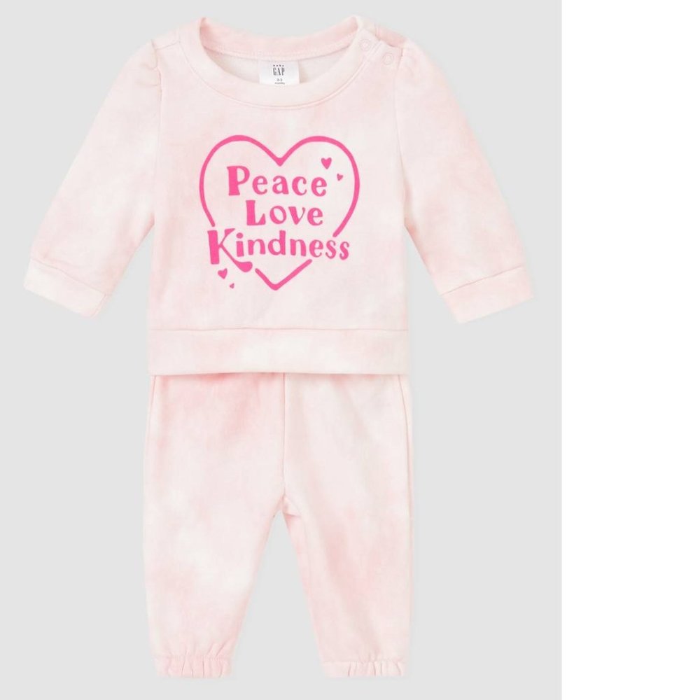 Baby Gap Tie-Dye Sweat Set